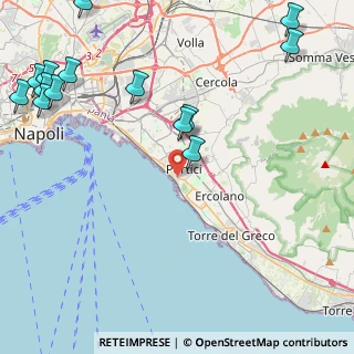 Mappa Via Bagnara, 80055 Portici NA, Italia (6.61857)