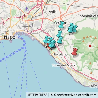 Mappa Via Bagnara, 80055 Portici NA, Italia (2.52333)