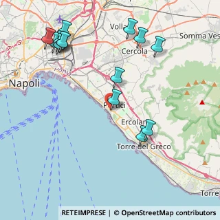 Mappa Via Bagnara, 80055 Portici NA, Italia (5.29214)
