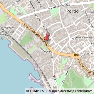 Mappa Corso Giuseppe Garibaldi, 101, 80055 Portici NA, Italia, 80055 Portici, Napoli (Campania)