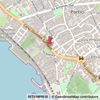 Mappa Corso Giuseppe Garibaldi, 93, 80055 Portici, Napoli (Campania)