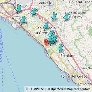 Mappa Via Bagnara, 80055 Portici NA, Italia (2.05462)