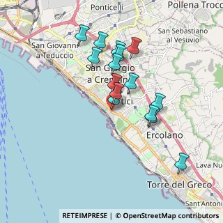 Mappa Via Bagnara, 80055 Portici NA, Italia (1.732)