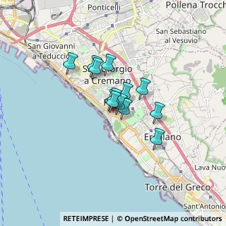 Mappa Via Ernesto della Torre, 80055 Portici NA, Italia (1.07846)