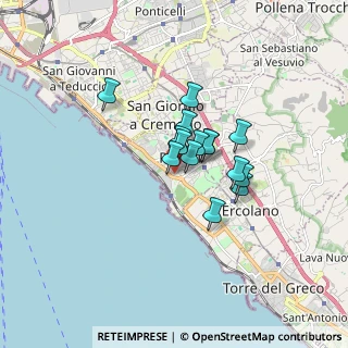 Mappa Via Ernesto della Torre, 80055 Portici NA, Italia (1.12067)