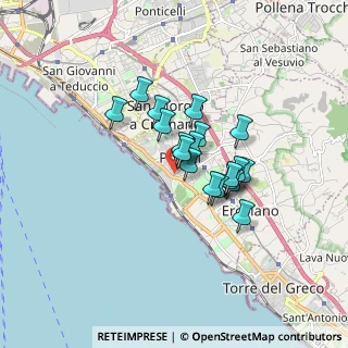 Mappa Via Ernesto della Torre, 80055 Portici NA, Italia (1.205)