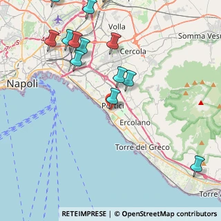Mappa Via Ernesto della Torre, 80055 Portici NA, Italia (5.61154)
