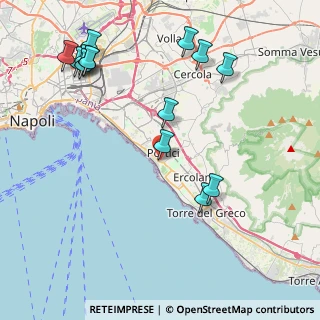 Mappa Via Ernesto della Torre, 80055 Portici NA, Italia (5.31929)