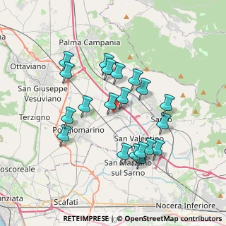 Mappa Via R. Serafino II SX, 80040 Striano NA, Italia (3.636)