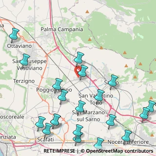 Mappa Via R. Serafino II SX, 80040 Striano NA, Italia (6.3495)