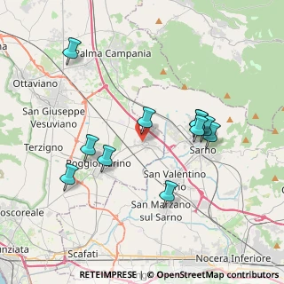Mappa Via R. Serafino II SX, 80040 Striano NA, Italia (3.95727)