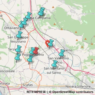 Mappa Via R. Serafino II SX, 80040 Striano NA, Italia (4.98286)