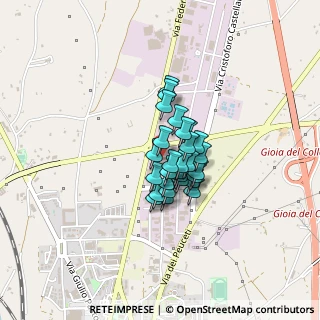 Mappa Via Giacinto Fortunato, 70023 Gioia del Colle BA, Italia (0.25857)