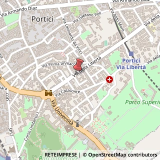 Mappa Via Libertà, 94, 80055 Portici, Napoli (Campania)