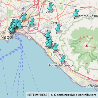 Mappa Via della Libertà II Traversa Dx, 80055 Portici NA, Italia (5.711)
