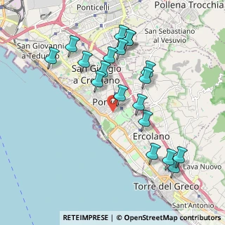 Mappa Via della Libertà II Traversa Dx, 80055 Portici NA, Italia (2.17316)