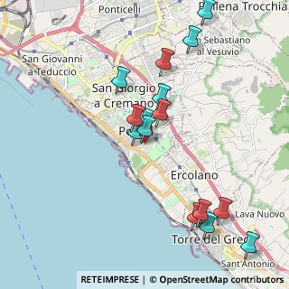 Mappa Via della Libertà II Traversa Dx, 80055 Portici NA, Italia (2.192)