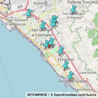 Mappa Via della Libertà II Traversa Dx, 80055 Portici NA, Italia (2.13455)