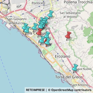 Mappa Via della Libertà II Traversa Dx, 80055 Portici NA, Italia (1.82563)