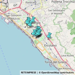 Mappa Via della Libertà II Traversa Dx, 80055 Portici NA, Italia (0.80647)