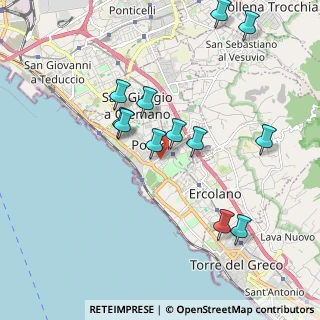 Mappa Via della Libertà II Traversa Dx, 80055 Portici NA, Italia (2.07333)