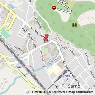 Mappa Corso Vittorio Emanuele II, 1, 84087 Sarno, Salerno (Campania)