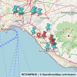 Mappa Via della Libertà II Traversa Sx, 80055 Portici NA, Italia (4.80733)