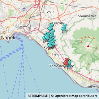 Mappa Via Libertà III traversa sinistra, 80055 Portici NA, Italia (1.99667)