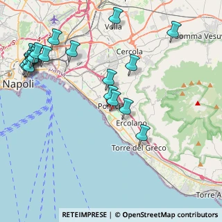 Mappa Via della Libertà II Traversa Sx, 80055 Portici NA, Italia (5.6705)
