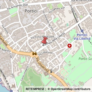 Mappa Via Liberta I Traversa Sinistra, 80055 Portici NA, Italia, 80055 Portici, Napoli (Campania)