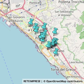 Mappa Via della Libertà II Traversa Sx, 80055 Portici NA, Italia (1.04263)
