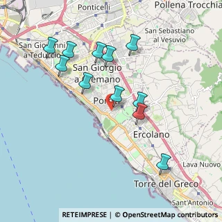 Mappa Via della Libertà II Traversa Sx, 80055 Portici NA, Italia (2.02091)