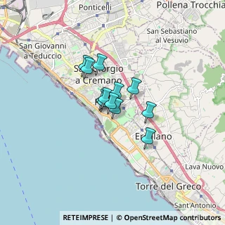 Mappa Via della Libertà II Traversa Sx, 80055 Portici NA, Italia (0.99583)