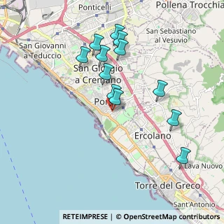 Mappa Via della Libertà II Traversa Sx, 80055 Portici NA, Italia (1.94333)