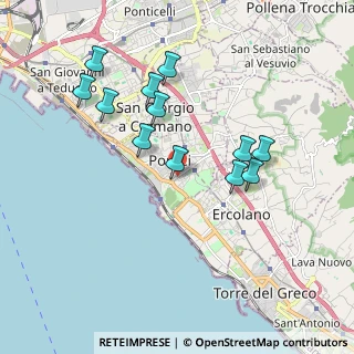 Mappa Via Libertà III traversa sinistra, 80055 Portici NA, Italia (1.92917)