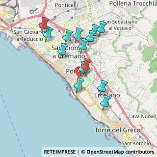 Mappa Via Libertà III traversa sinistra, 80055 Portici NA, Italia (1.86214)