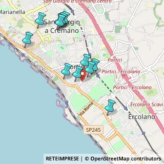 Mappa Via della Libertà II Traversa Sx, 80055 Portici NA, Italia (1.0875)