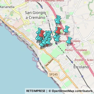 Mappa Via della Libertà II Traversa Sx, 80055 Portici NA, Italia (0.554)
