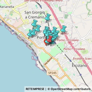 Mappa Via della Libertà II Traversa Sx, 80055 Portici NA, Italia (0.5085)