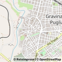 Karte Gravina in Puglia