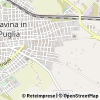 Kaart Gravina in Puglia