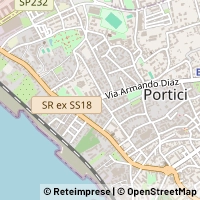 Peta Melito di Napoli