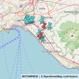 Mappa Via Emanuele Gianturco, 80055 Portici NA, Italia (3.03545)