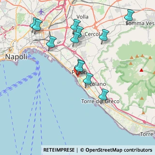Mappa Via Emanuele Gianturco, 80055 Portici NA, Italia (4.36)