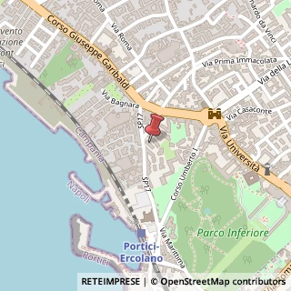 Mappa Via Emanuele Gianturco, 21, 80055 Portici, Napoli (Campania)