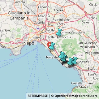 Mappa Via Emanuele Gianturco, 80055 Portici NA, Italia (7.43083)