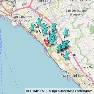 Mappa Via Emanuele Gianturco, 80055 Portici NA, Italia (1.303)