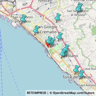 Mappa Via Emanuele Gianturco, 80055 Portici NA, Italia (2.39385)