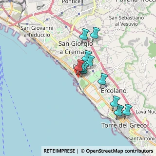 Mappa Via Emanuele Gianturco, 80055 Portici NA, Italia (1.755)