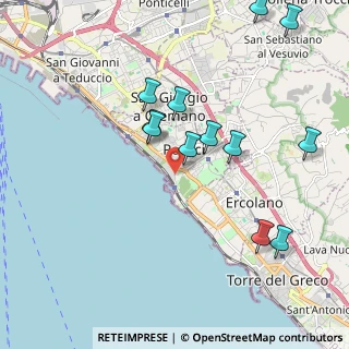 Mappa Via Emanuele Gianturco, 80055 Portici NA, Italia (2.26917)